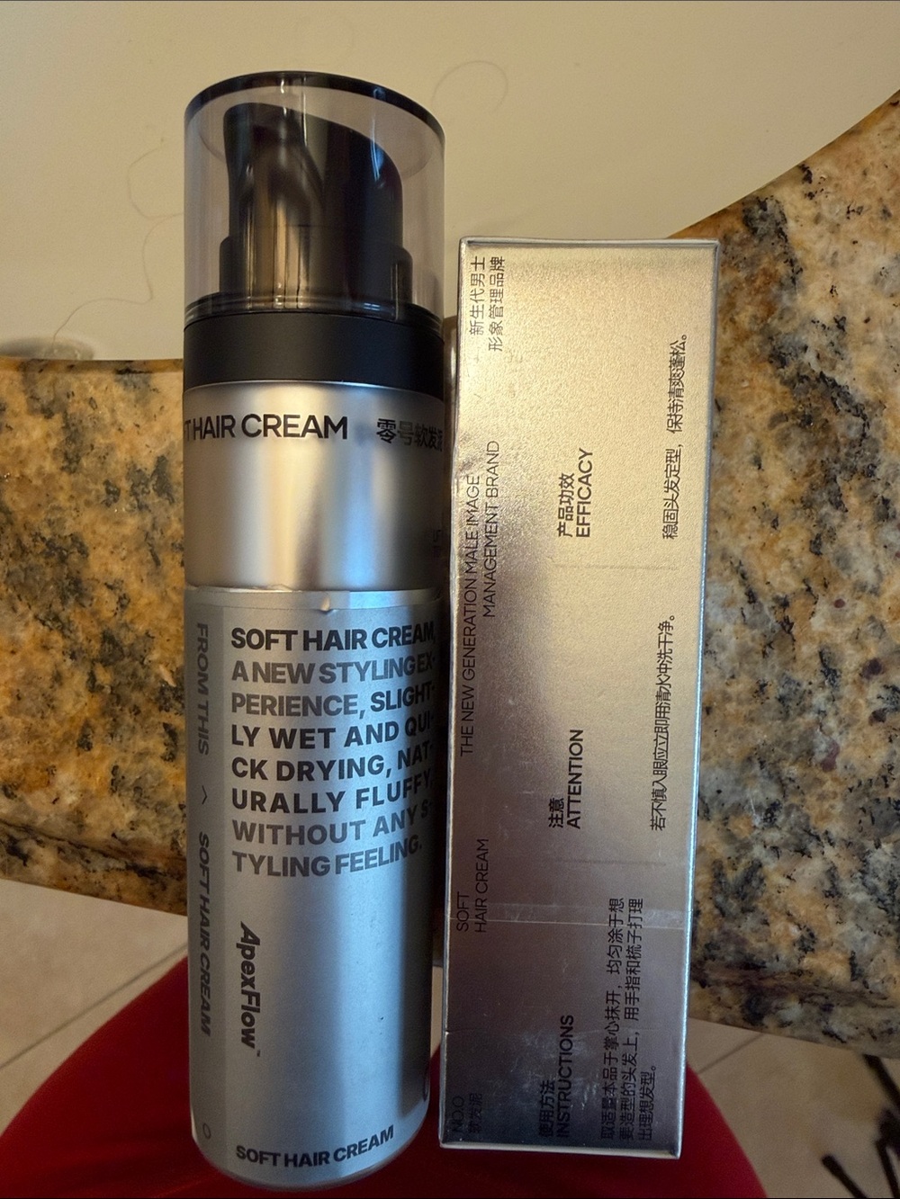 ApexFlow Soft Hair Cream & refill